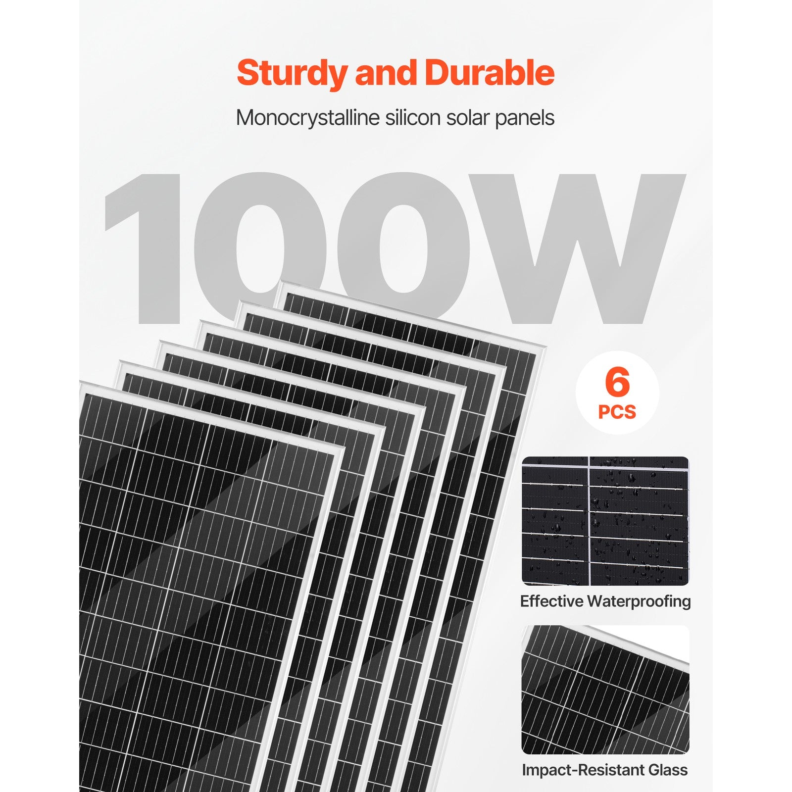 Uimoso 24V 1000W Renewable Energy Kit with Solar Panels and Wind Turbine