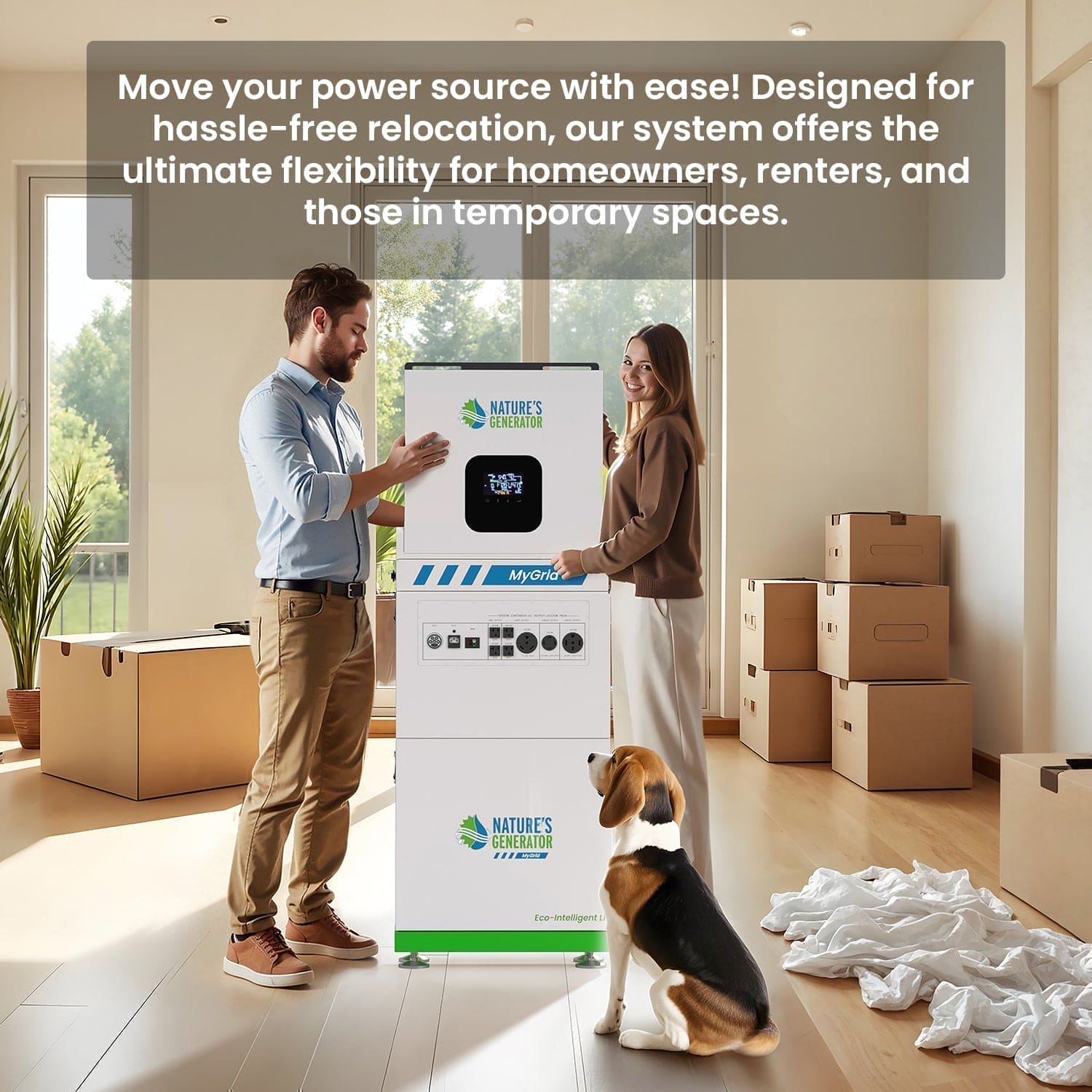 MyGrid 10K Solar and Wind Generator for Home