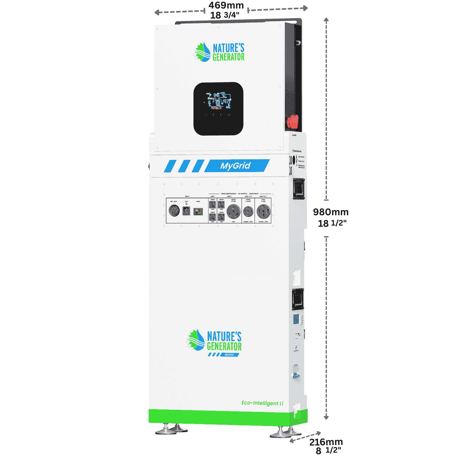 MyGrid 10K Solar and Wind Generator for Home