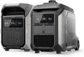 EF ECOFLOW 4096Wh Delta Pro 3 Power Station with 3200W Dual Fuel Generator GE305, Portable Backup Generator for Whole Home Use, Emergency, Rvs