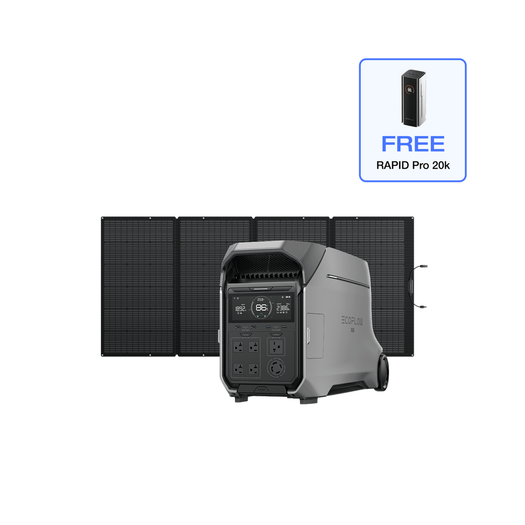 DELTA Pro 3 Solar Generator (PV400W)